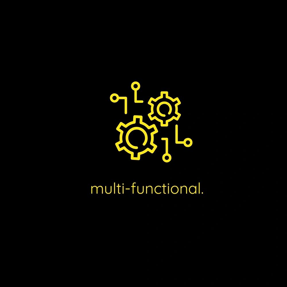 multi-functional.
